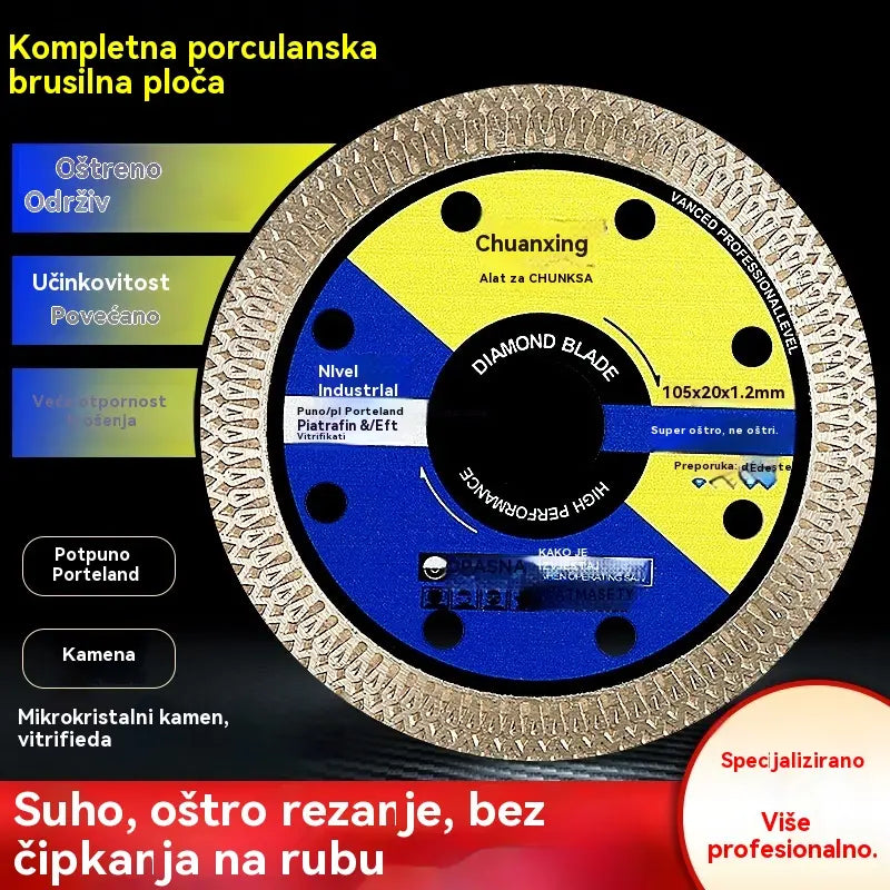 🔥【3 komada】Ploče za rezanje kamenih pločica, vitrificiranih pločica i keramike bez prašine
