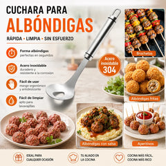 🍖 【2 kusy】Forma na masové kuličky z nerezové oceli 304 – ideální pro výrobu masových i rybích kuliček, perfektní pro domácí vaření 🥄