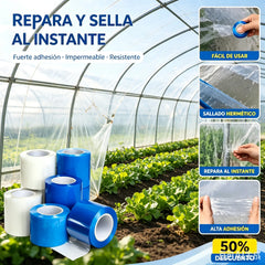🌳👍👍Cinta de reparación de invernaderos de verduras, cinta de reparación de película plástica