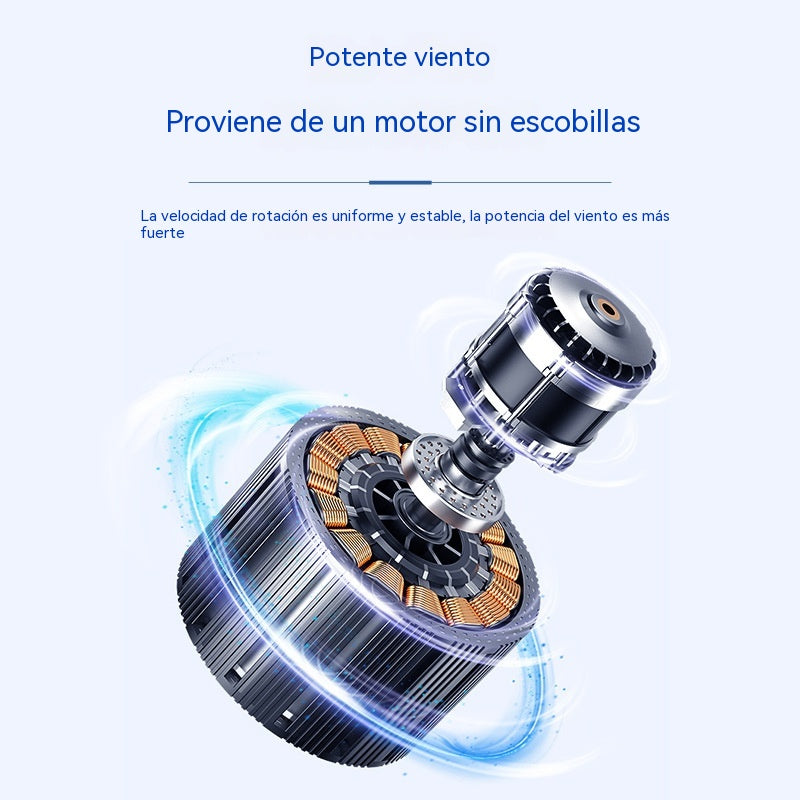 🌀💯Ventilador de cuello silencioso recargable por USB