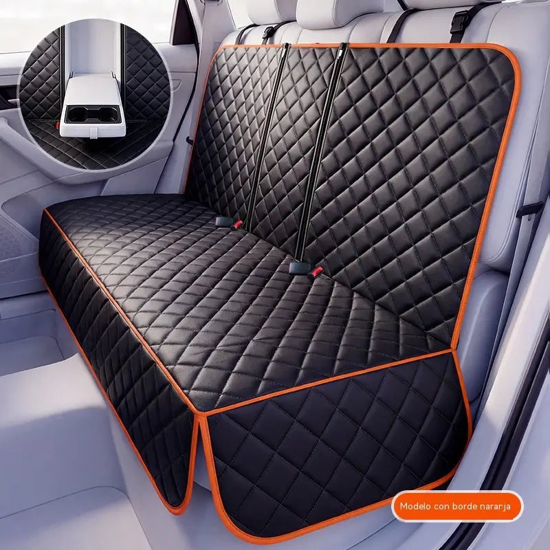 🚗 Asiento plegable para perros para el coche: impermeable, seguro y cómodo para mascotas 🐶