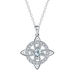 ✨🔮Collar místico de nudo de bruja con piedra de nacimiento 💞 Protege a tus seres queridos