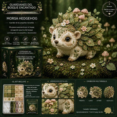 🔥¡Último día! ✨Kit DIY Guardián del Bosque Mágico: crea tu propio compañero único del Bosque Mágico 🧵🦉🦊🦌