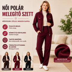 🔴💥【M-4XL】Női lezser bársony kosztüm merész elemekkel (zakó + nadrág)