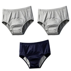 【¡Compra 2 y llévate 1 gratis!】3 unidades a 29 euros🩲 Bragas Antifugas Lavables para Adultos | Ropa Interior de Algodón Transpirable y Absorbente | Protección Reutilizable y Eficaz para la Incontinencia Leve 💧🌿♻️