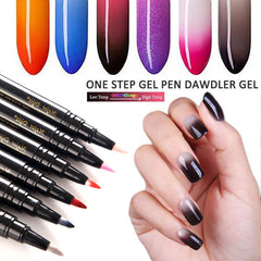✨️【4 piezas】💅🌈Lápiz de esmalte de uñas 3 en 1