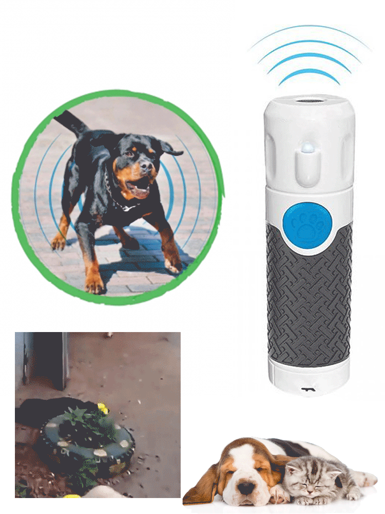 🐶🐶Dispositivo automático de control de ladridos por ultrasonidos para perros