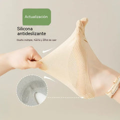 【Compra 5 pares y llévate 5 gratis】🔥¡Producto estrella!🥳 Calcetines unisex invisibles con dedos que se adaptan a la forma del pie.