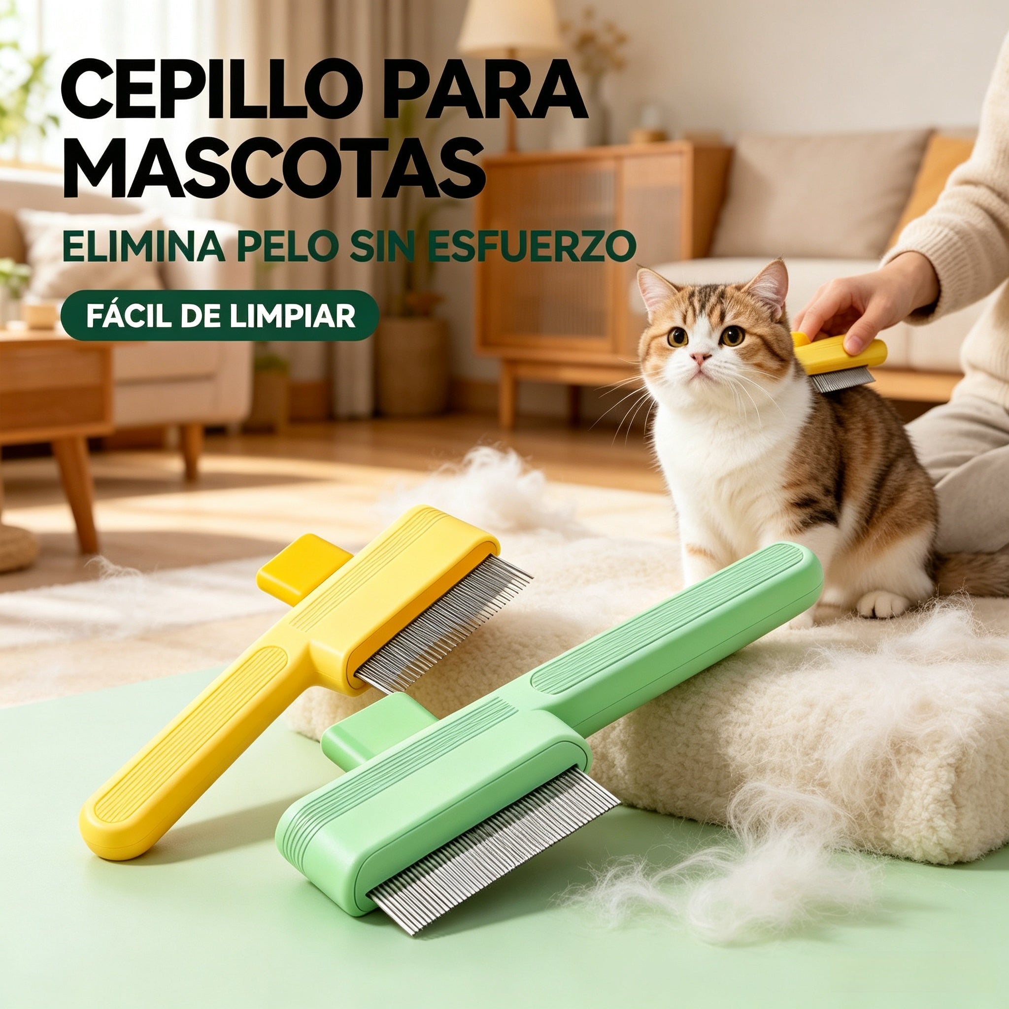 🔥【Compre 1 y obtenga 1 gratis，2 piezas】La herramienta definitiva para eliminar el pelo suelto de las mascotas