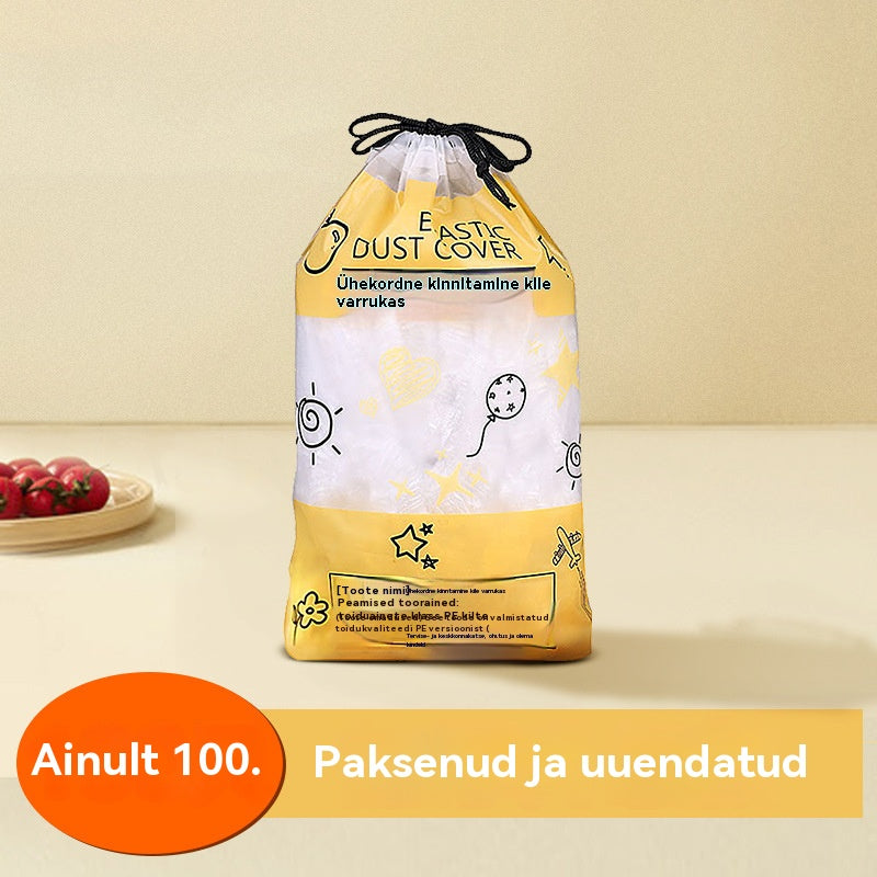 🔥【100 tk】Toidukvaliteediga ühekordne värskusekaitse kaas