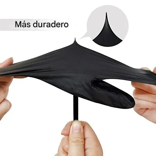 ⚡50% de descuento🎁 【100 piezas - Talla L】Guantes profesionales de nitrilo: resistentes, antideslizantes, resistentes a las manchas y a los arañazos
