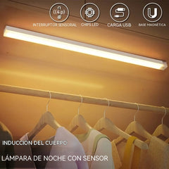Compra 1 y recibe 1 gratis ✨ 2 piezas 26 €💡 Luz LED Magnética Inteligente con Sensor de Movimiento – ¡Iluminación Automática para Cada Rincón!