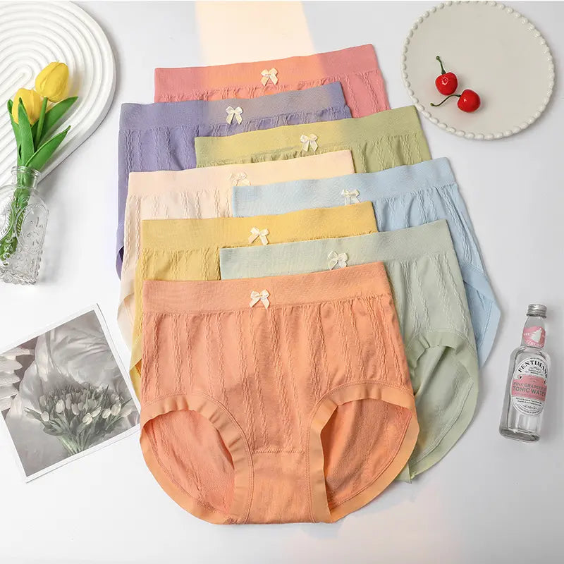 💘🔥8 piezas（45-90kg）Braguitas moldeadoras de abdomen de cintura alta para mujer