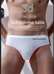 【Balenie 5 kusov】 【M-2XL】Nové pánske bezšvové nohavičky s nízkym pásom z ľadového hodvábu - 【50-90 kg】
