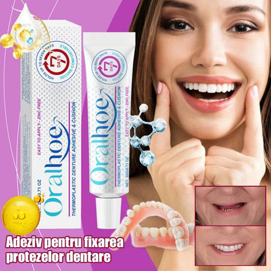 🦷🦷【3 pieza 29 euros】Adhesivo termoplástico para dentaduras postizas de grado alimenticio para mayor comodidad