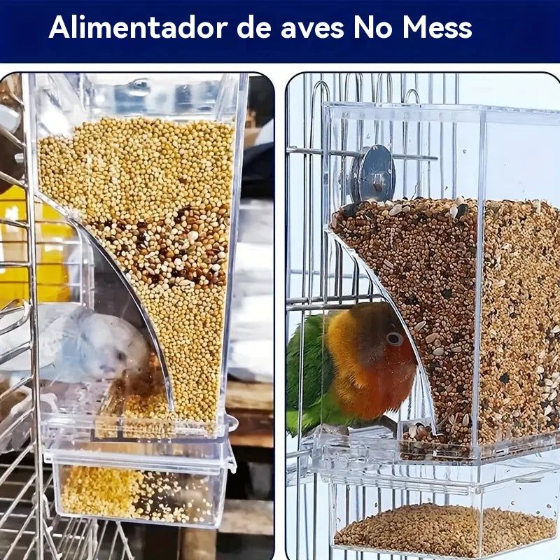 🐦🔥Comedero automático para pájaros sin derrames