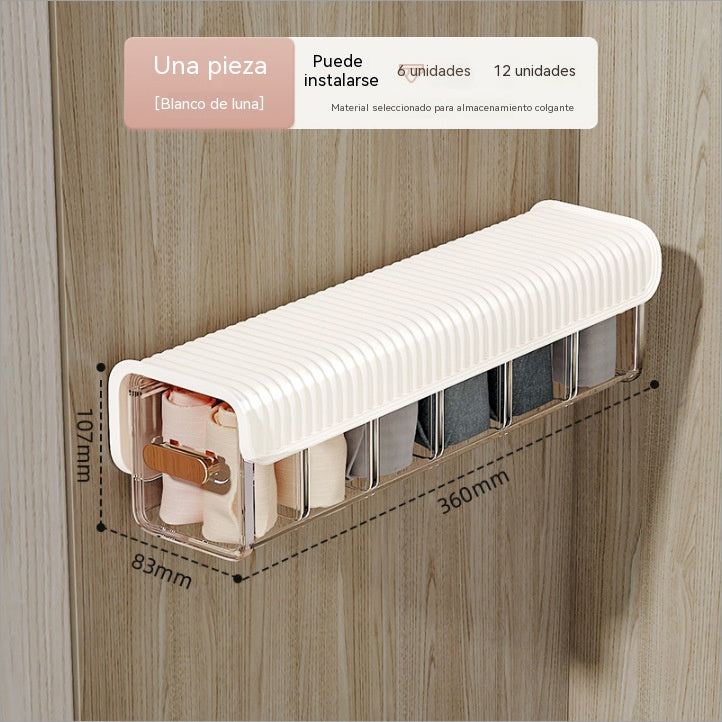 Caja para guardar ropa interior y calcetines