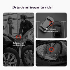 😍🚗👍Espejo retrovisor de marcha atrás para automóvil Espejo redondo pequeño ajustable en 360 grados
