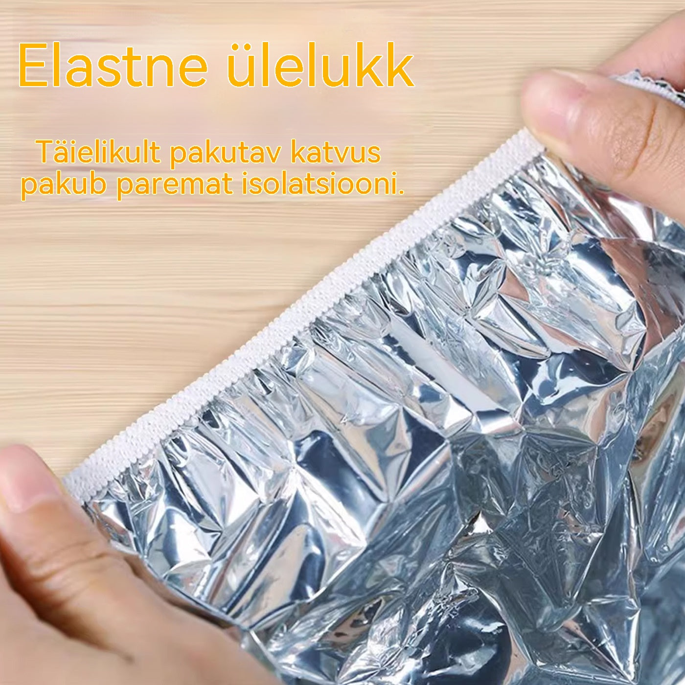 📢📢 50% SOODUSTUST!⏰【100 tükki】 Alumiiniumfooliumist isoleeriv kate