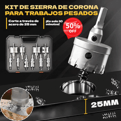 💪🔩【5 piezas】【16-30mm】Abridor/broca de metal de alta velocidad