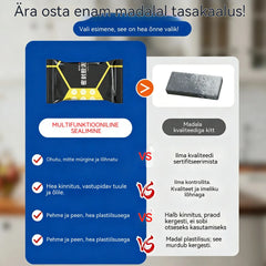 【10 tükki hinnaga 28 €】🔧 Valge veekindel tihenduspahtel – parandab kliimaseadme auke, seinu ja torusid 💧🏠