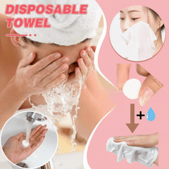 【200 piezas】toallas desechables, toallas faciales comprimidas portátiles