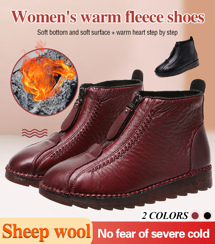 🔥【35-42】Botas de mujer para otoño e invierno con suela suave y cremallera, modernas y cómodas
