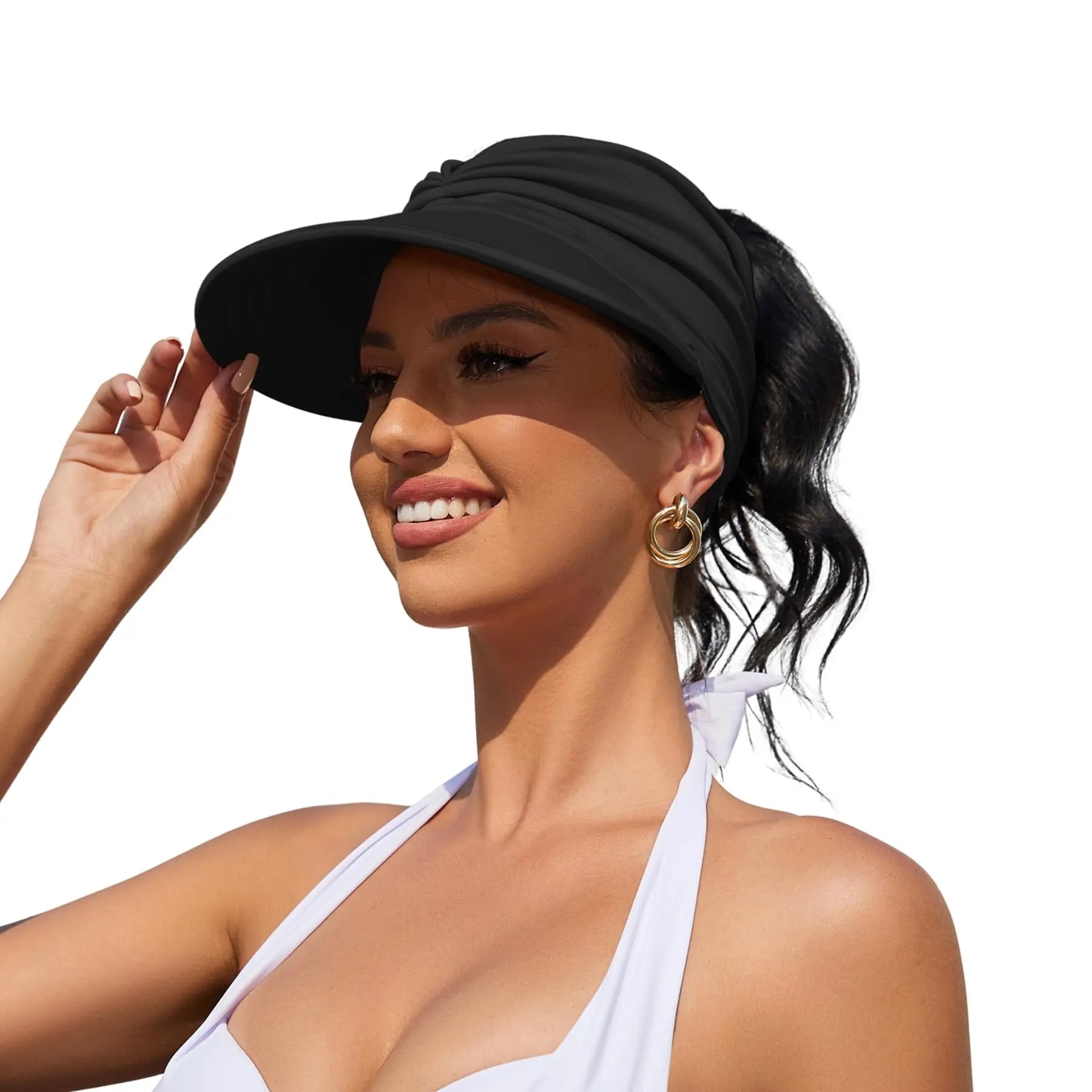 💥✨【Compra uno y llévate otro gratis】☀️🧢Sombrero solar para mujer con protección UV UPF50+