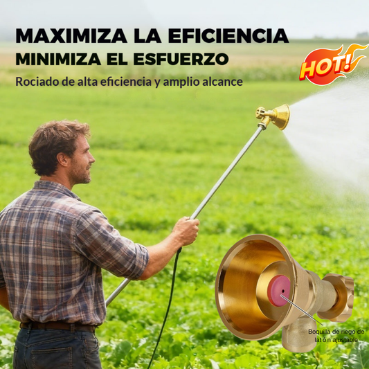 💦【50%OFF】Boquilla de Riego Ajustable de Latón para Pulverizador Agrícola 🌾