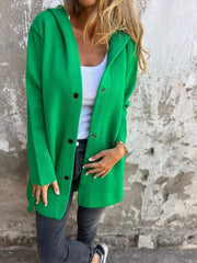 【S-5XL】Chaqueta casual con capucha para otoño e invierno.