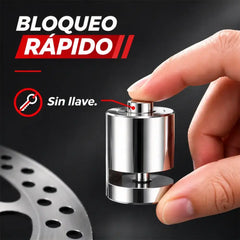 🔒🛡️ Candado de Disco Antirrobo de Aleación de Acero para Bicicleta, Moto y Patinete Eléctrico, Cerradura de Seguridad Resistente y Compacta 🚲🏍️