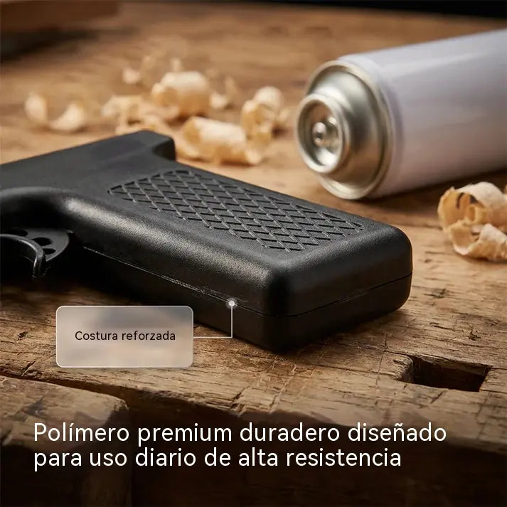 🔥【2 piezas 27 euros】Pistola pulverizadora de mano, Mango auxiliar para pulverizar pintura, Pistola pulverizadora de mano con manivela para paredes de coche, Pulverizador autocebante