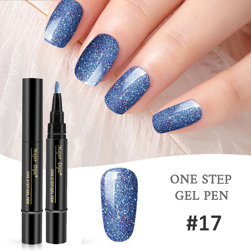 ✨️【4 piezas】💅🌈Lápiz de esmalte de uñas 3 en 1