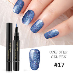 ✨️【4 piezas】💅🌈Lápiz de esmalte de uñas 3 en 1