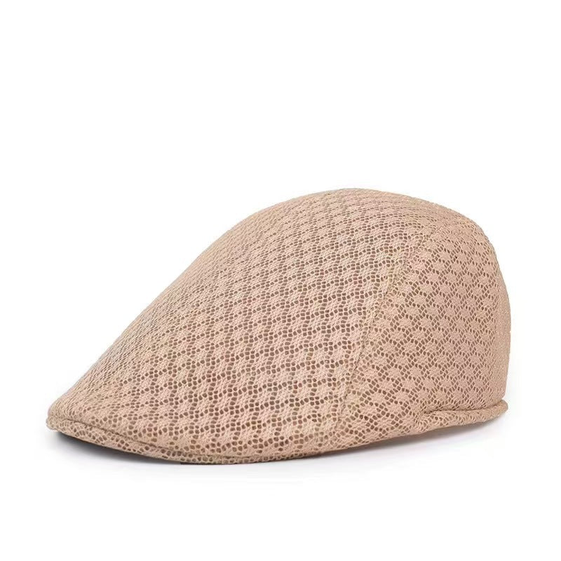 ☀️【Compra uno y llévate otro gratis, 56-58cm】🧢Boina de hombre transpirable de malla con protección UPF50+