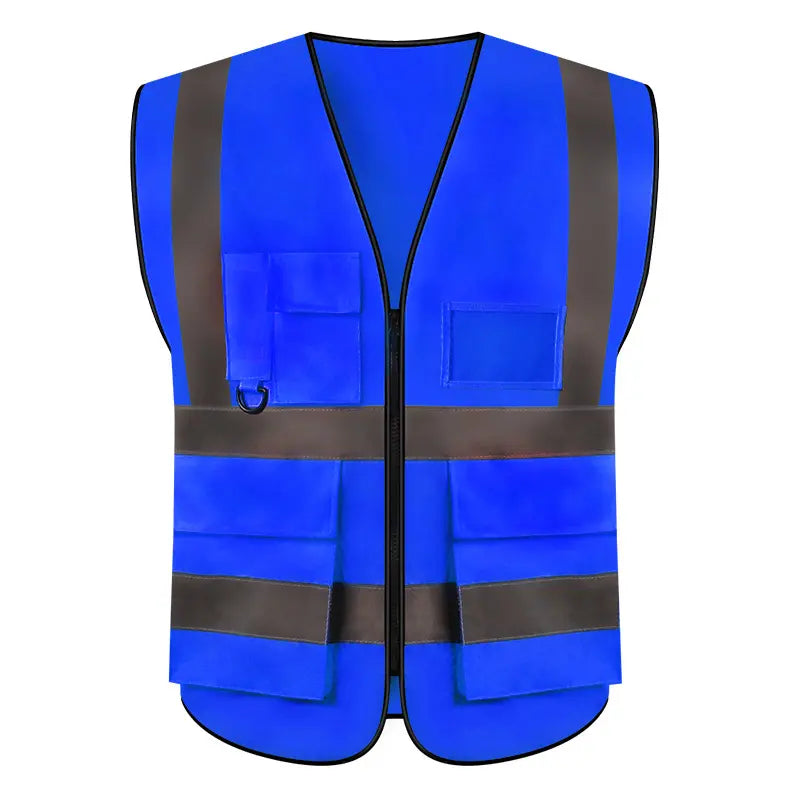 【Compra 1 y llévate 1 gratis】Chaleco reflectante para obras de construcción de verano, ropa reflectante, chaleco de seguridad, transpirable