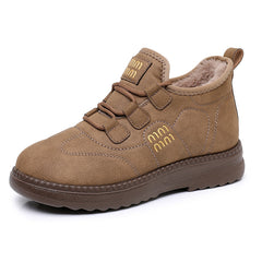 🔥【Ofertas especiales】【35-41】Invierno 2025, botas de nieve gruesas y cálidas de terciopelo de nuevo estilo, suelas gruesas cómodas y antideslizantes que no cansarán tus pies