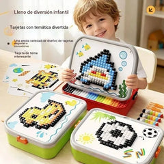 🎨Rompecabezas creativo de piezas en 3D con forma de seta