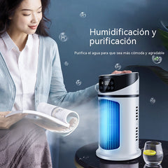 📢📢 ¡Oferta por tiempo limitado, ahorra un 52%! ❄️ Refrigerador líquido USB silencioso, ventilador ajustable de 9 velocidades, con efectos de iluminación RGB. ☀️