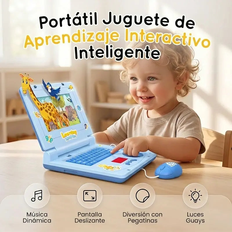 📢50% popusta!! 💖 Simulirano edukativno prijenosno računalo za djecu | Kreativni poklon za djecu🎁