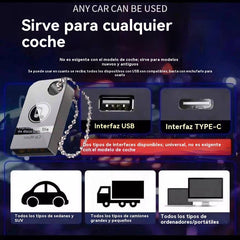 🚗🎵🎵【 32G】 【Unidad flash USB de música】contiene 3000 canciones, 200 MV y efectos de sonido 6D