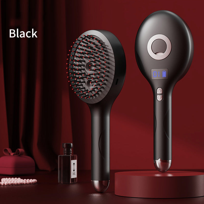 💆‍♀️Peine de masaje con spray que relaja el cuero cabelludo, peine de masaje para peinar y cuidar el cabello en casa con masaje vibratorio.