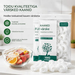 🔥【Viimase päeva eripakkumine: 50% soodsam】✨500 korduvkasutatavat, painduvat ja toiduohutut plastkatet
