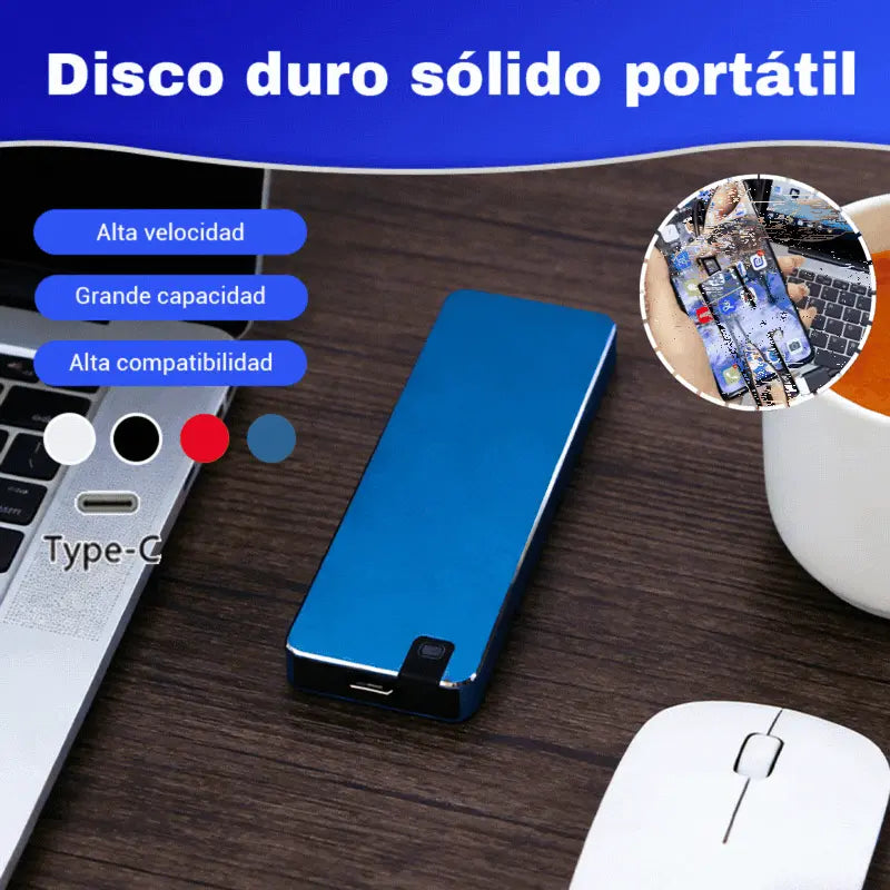 ⚡【8TB】 Disco Duro USB 3.0 Multifuncional de Alta Velocidad | Transferencia Rápida, Gran Compatibilidad, Almacenamiento Sin Preocupaciones 💻📦