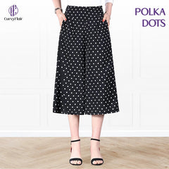😍【Compre 1 y obtenga 1 gratis】 Pantalones anchos de cintura alta