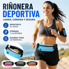 🎒 ¡Riñonera multifuncional para deportes y ocio, invisible, segura, espaciosa e impermeable!