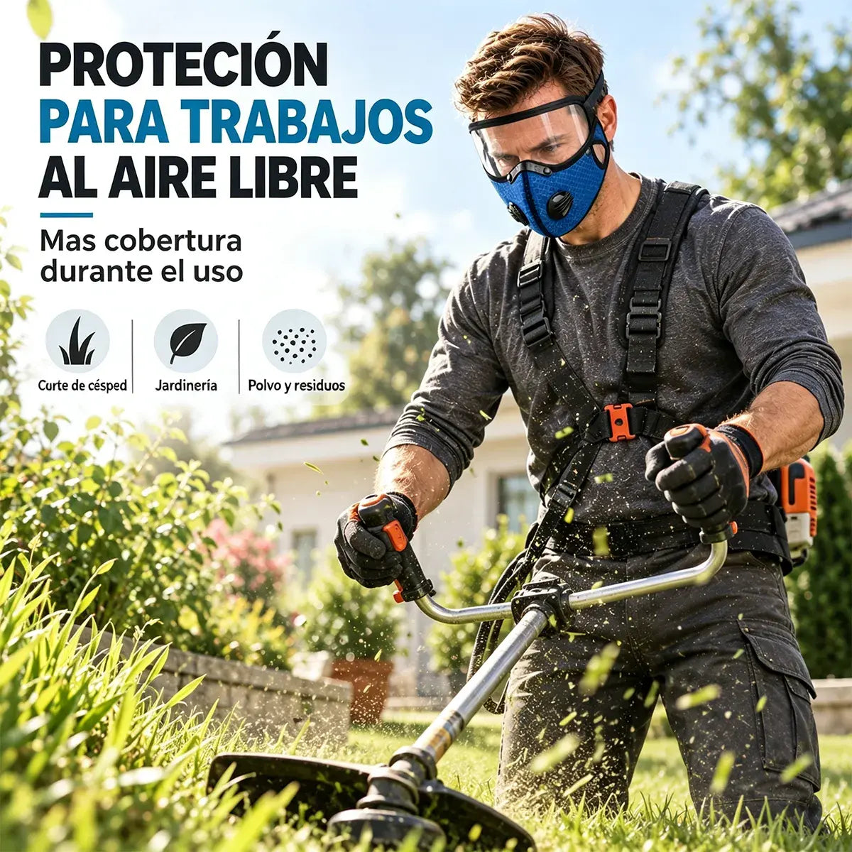 🧣【¡Compra uno, consigue uno gratis!】🚴 Mascarilla Térmica Deportiva con Visor HD Desmontable – Protección contra Frío, Polvo y Viento para Ciclismo, Cortacésped y Ambientes Polvorientos 🛡️