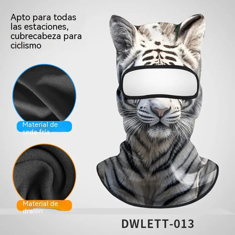 📢📢2 piezas 28 euro⏰Pasamontañas cortavientos con estampado animal