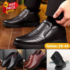 👞Descuento de otoño49% OFF🔥【39-44】Zapatos de negocios de cuero genuino para hombres