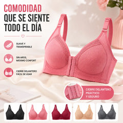 ❤️【Paquete de 3】⭐【40-90KG】Sujetador push-up de alta calidad, sin costuras, moderno y sexy, previene la flacidez